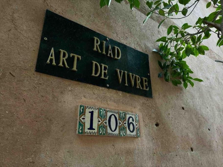 Riad ART DE VIVRE Marrakesch Exterior foto